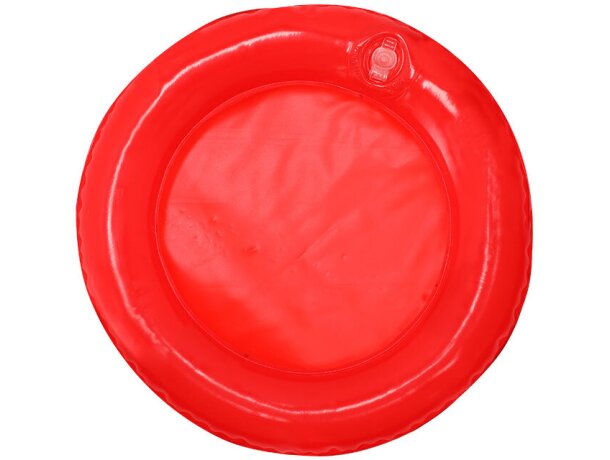 Almohadilla hinchable Zalox con función frisbee de PVC brillo detalle 2