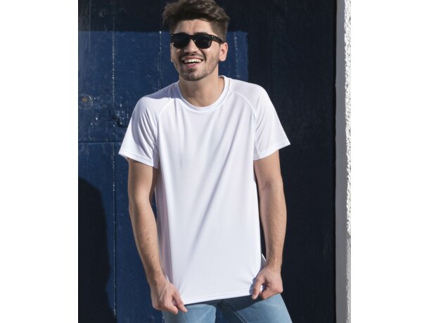 Camiseta unisex manga corta tejido técnico 135 gr para empresas Camiseta unisex manga corta tejido técnico 135 gr para empresas