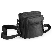 Bandolera de poliéster 600d varios colores personalizada negra Bandolera de poliéster 600d varios colores personalizada negra
