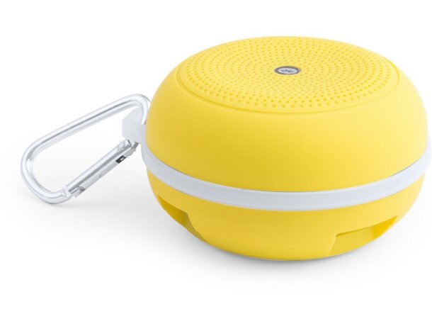 Altavoz con bluetooth y mosquetón personalizada Altavoz con bluetooth y mosquetón personalizada