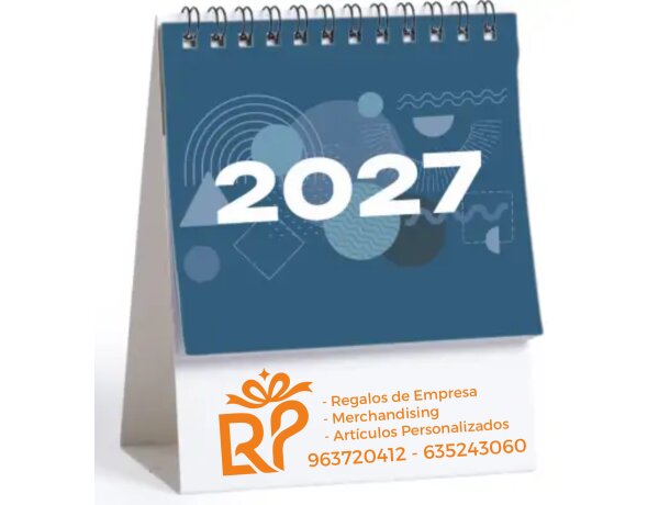 Calendario de mesa personalizado 2027