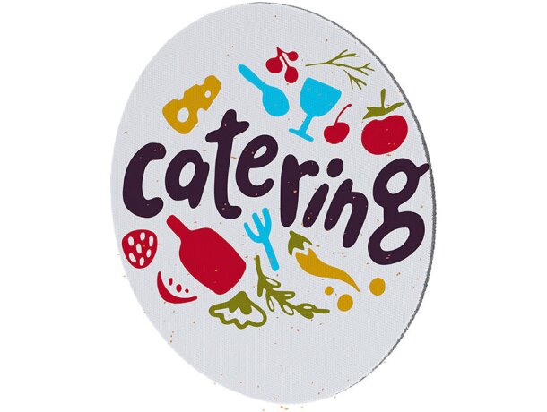 Posavasos sublimación Kriston con base de silicona detalle 7