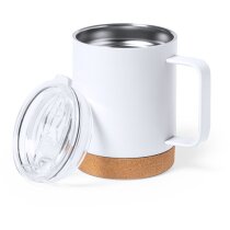 Taza térmica Wifly acero doble pared corcho 330ml