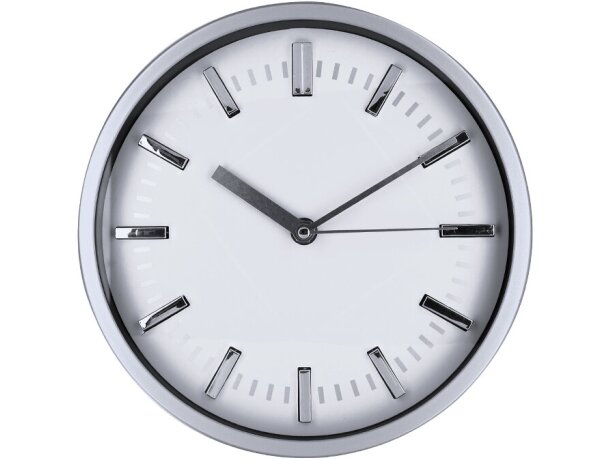 Reloj de pared Houser con estructura de aluminio y vidrio detalle 2