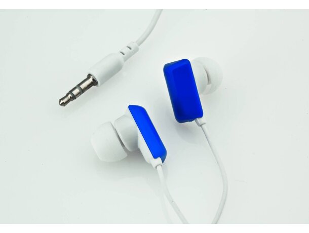 Auriculares en blanco con detalles a color personalizado Auriculares en blanco con detalles a color personalizado