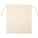 Bolsa Jardix de algodón con cordón 25x30 cm detalle 1