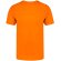 Camisetas manga corta grabadas algodón ring spun 160 g/m2 Seiyo Naranja