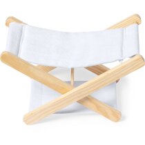 Reposacabezas plegable madera algodón Maretis