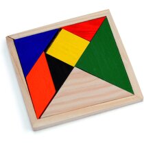 Puzzle De Madera De Colores Personalizado