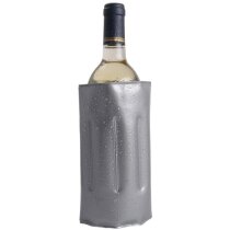 Enfriador de botellas de PVC personalizado negro Enfriador de botellas de PVC personalizado negro