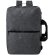 Mochila para portátil original rPET 600D para cintas acolchadas Makarzur Negro