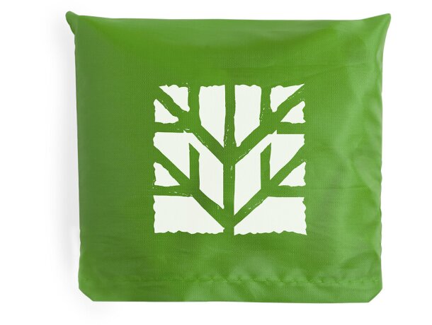 Bolsa Plegable Karent con logo verde