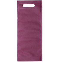 Bolsa de no tejido para 1 botella negra personalizada Bolsa de no tejido para 1 botella negra personalizada