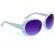 Gafas de sol para empresas para mujer uv 400 personalizada blanca
