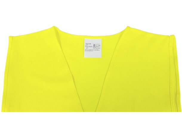 Chaleco Kross reflectante unisex en amarillo