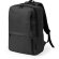 Mochila para portátil con cintas acolchadas y ajustables rPET 600D Ingria Negro
