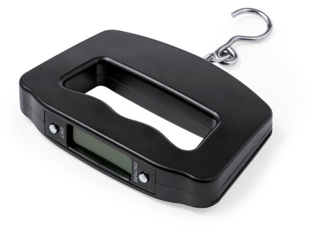 Báscula digital portátil  con gancho metálico Niben detalle 3