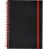 Libreta Bilbo con anillas y tapas flexibles en polipropileno Rojo
