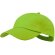 Gorra publicitaria 100% algodón de 5 paneles Sport Verde claro