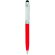 Bolígrafo de aluminio con puntero personalizable rojo