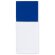 Imán Sylox de nevera estandar con bloc rayado azul
