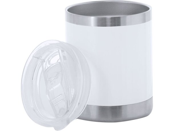 Vaso térmico sublimación Teyana 380ml blanco brillo detalle 3