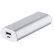 Cargador portátil Hylin aluminio plateado 2200 mAh