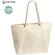 Bolsa de tela personalizada 220g natural fuelle 55x39cm capacidad