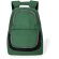 Mochila infantil publicitaria con cintas acolchadas de poliéster rPET Storil Verde