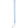 Lanyard de silicona azul