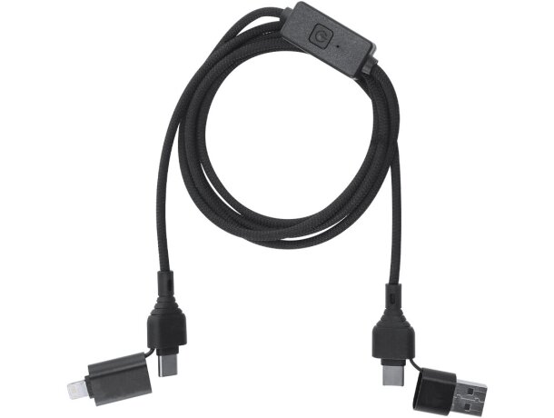 Cable protección piratería Gabbo aluminio reciclado 60W detalle 1