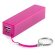 powerbank en varios colores de 2000mah personalizado fucsia