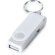 Cargador Hanek de coche usb varios colores blanco