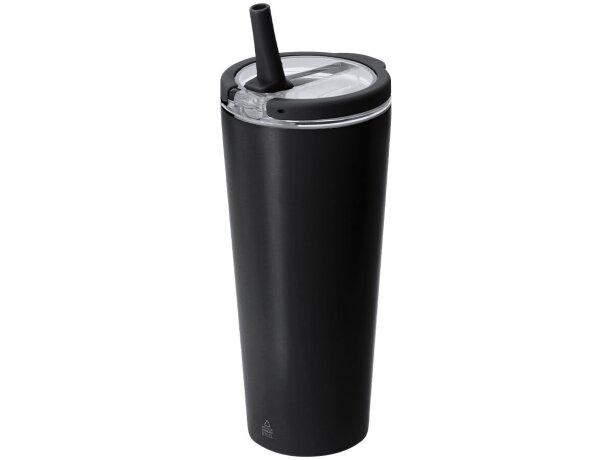 Vaso térmico Calten con pajita 700ml acero reciclado detalle 1