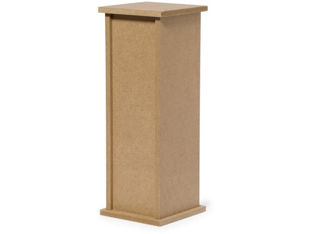 Caseta para pájaros Fenyx de madera natural colgante detalle 3