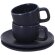 Set tazas Freyat de cerámica mate 85 ml con posavasos incluidos detalle 1
