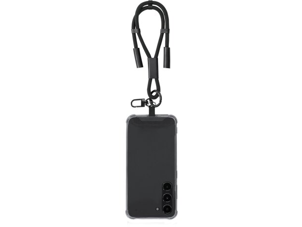 Cable cargador soporte Euclab con pulsera ajustable RPET detalle 3