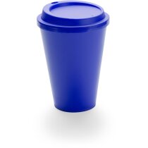 Vaso con tapa para llevar personalizado blanco Vaso con tapa para llevar personalizado blanco
