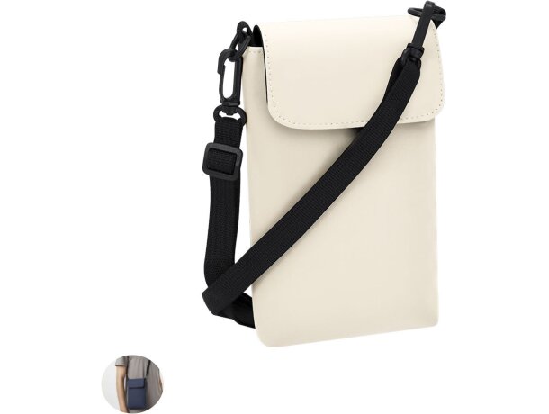 Portatodo Kryan en PU con cierre de velcro y mosquetones detalle 1