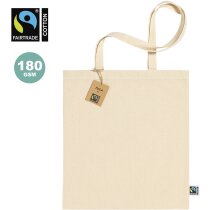 Bolsa de algodón personalizada Flyca con certificación Fairtrade