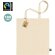Bolsa de algodón personalizada 180g/m² Fairtrade natural asas 70cm