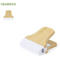 Imán personalizado de bambú la nevera