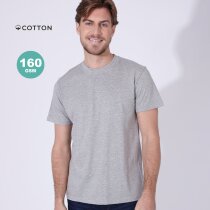 Camisetas manga corta grabadas algodón ring spun 160 g/m2 Seiyo
