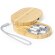 Set de cargadores con cable usb bambú Eliot detalle 3