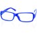 Gafas sin cristal en varios colores personalizada azul
