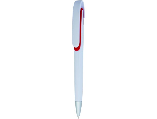 Bolígrafo Klinch de plástico con pulsador a color