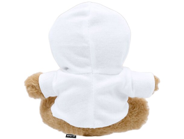 Peluche Glik en poliéster reciclado con sudadera personalizable detalle 3