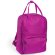 Mochila Soken poliéster con asas personalizada fucsia