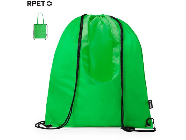Mochila de cuerdas variados colores poliéster rPET 210T Falyan detalle 1
