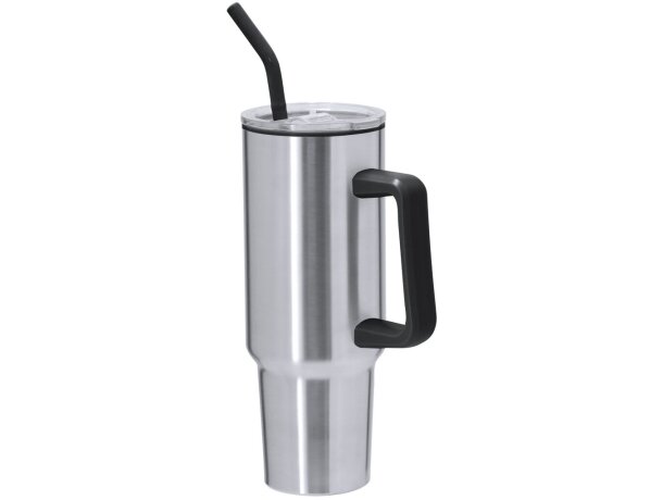 Taza térmica Lansin de acero inoxidable con asa ergonómica 1200ml detalle 2